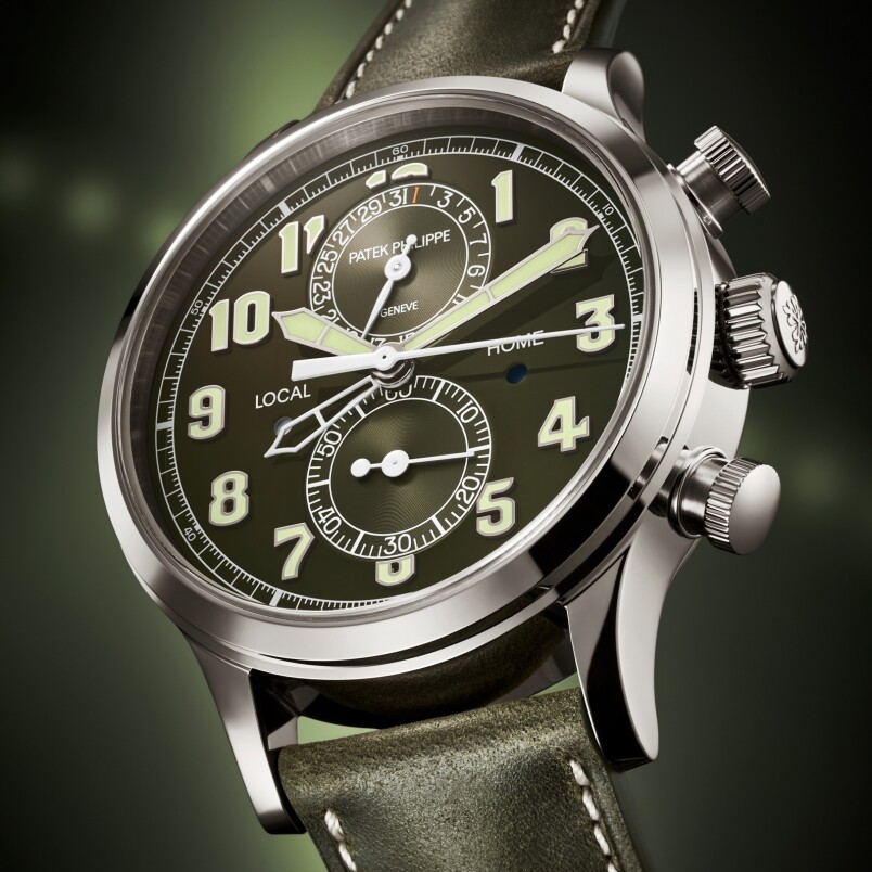 PP Calatrava Pilot Travel Time Chronograph 5924G 价钱 介绍