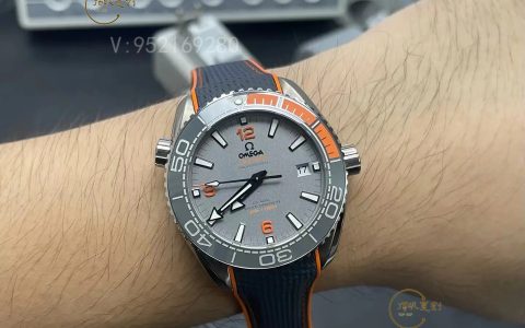 VS厂欧米茄海马600灰盘钛壳四分之一橙做工怎么样