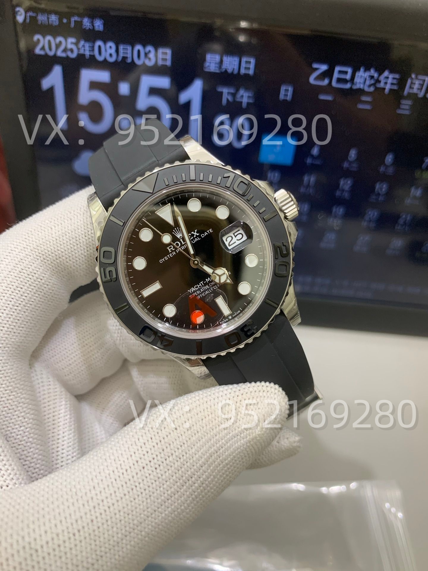 VS厂复刻劳力士白金游艇升级V3版怎么样,配重149G丹东3235一体机芯