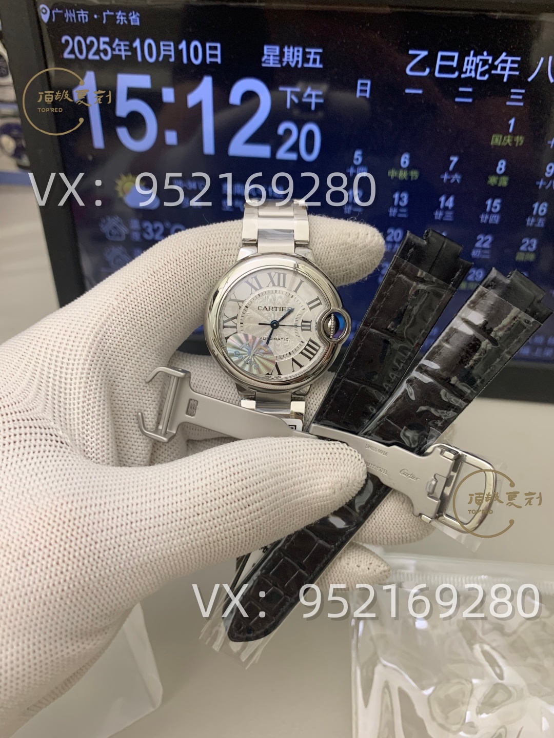 女表该怎么样选！AF厂卡地亚蓝气球33mm女士机械表评测！076一档机芯！